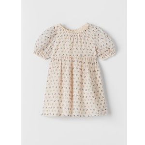 Zara lace trim dress size 4-5